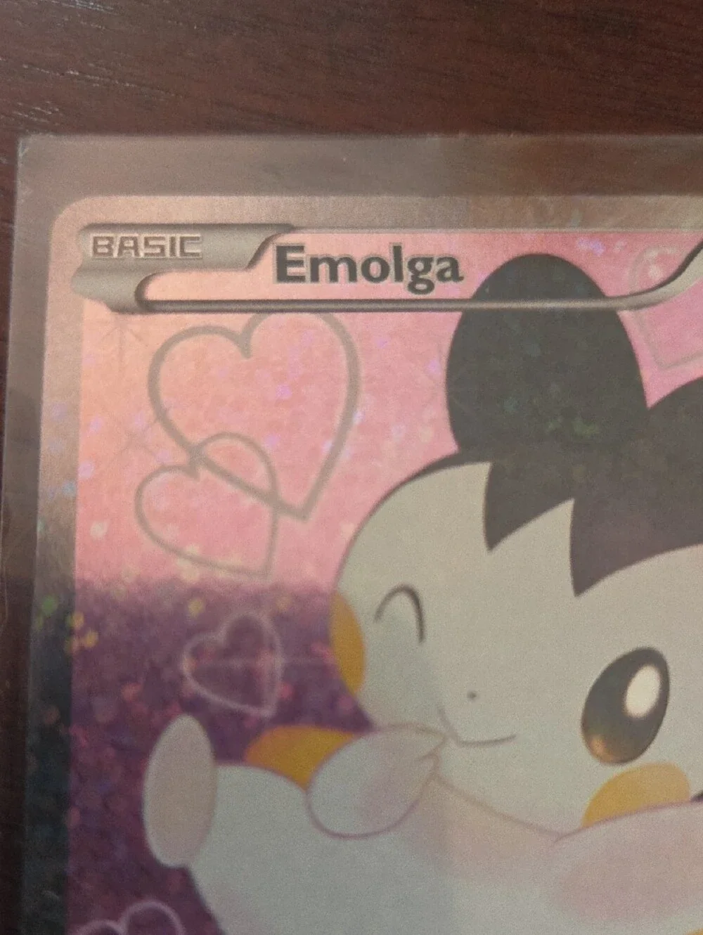 Pokemon~Emolga Full Art Ultra Rare Holo Trading Card - RC23/RC25